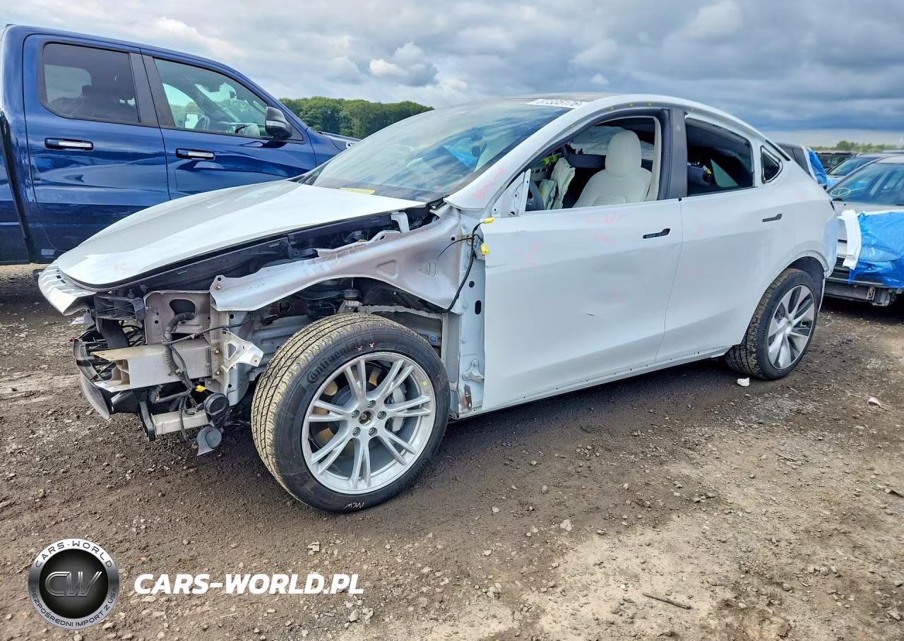 2022 Tesla Model Y VIN:7SAYGDEE4NF391210 - 1