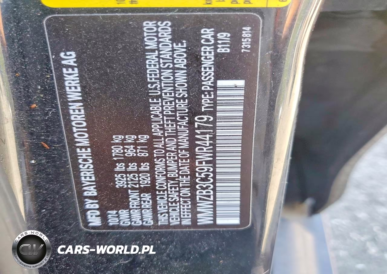 2015 Mini Cooper Countryman VIN:WMWZB3C59FWR44179 - 13
