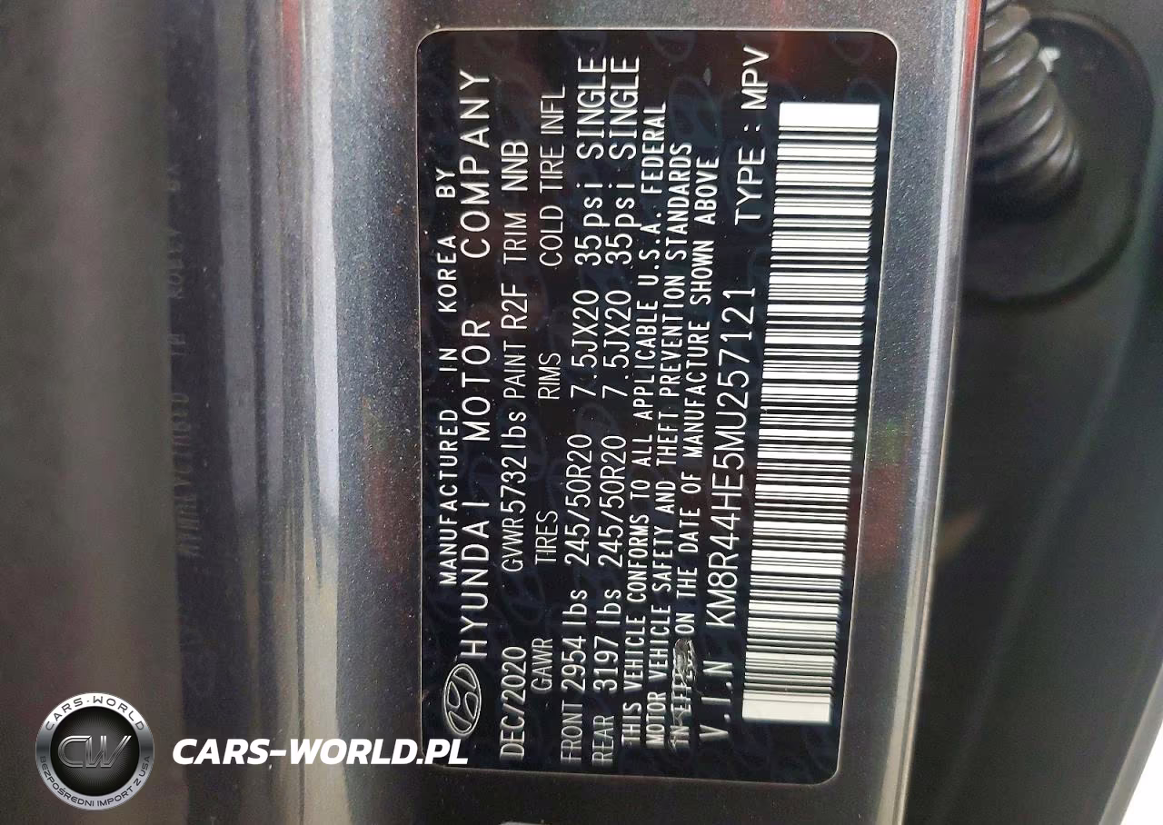 2021 Hyundai Palisade Sel VIN:KM8R44HE5MU257121 - 13