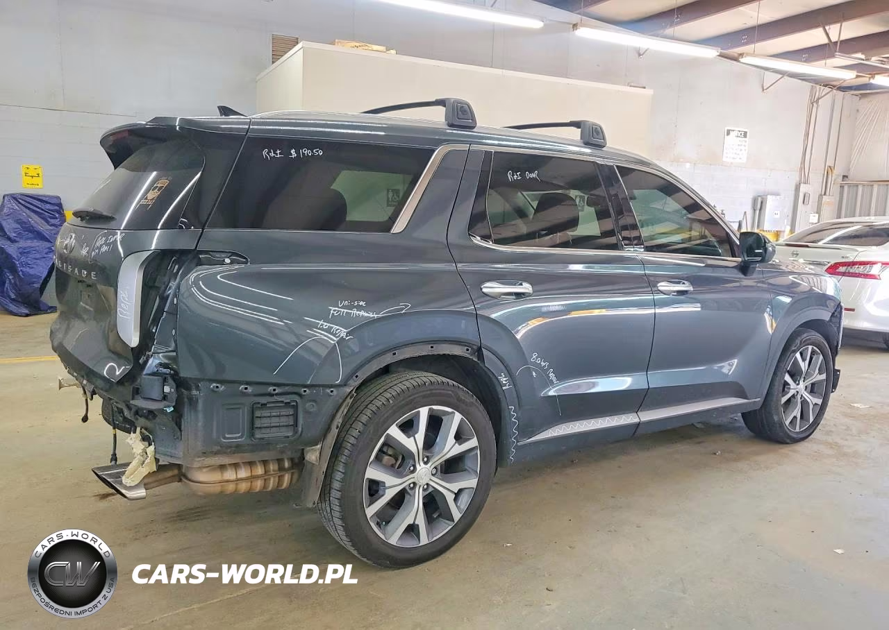 2021 Hyundai Palisade Sel VIN:KM8R44HE5MU257121 - 3