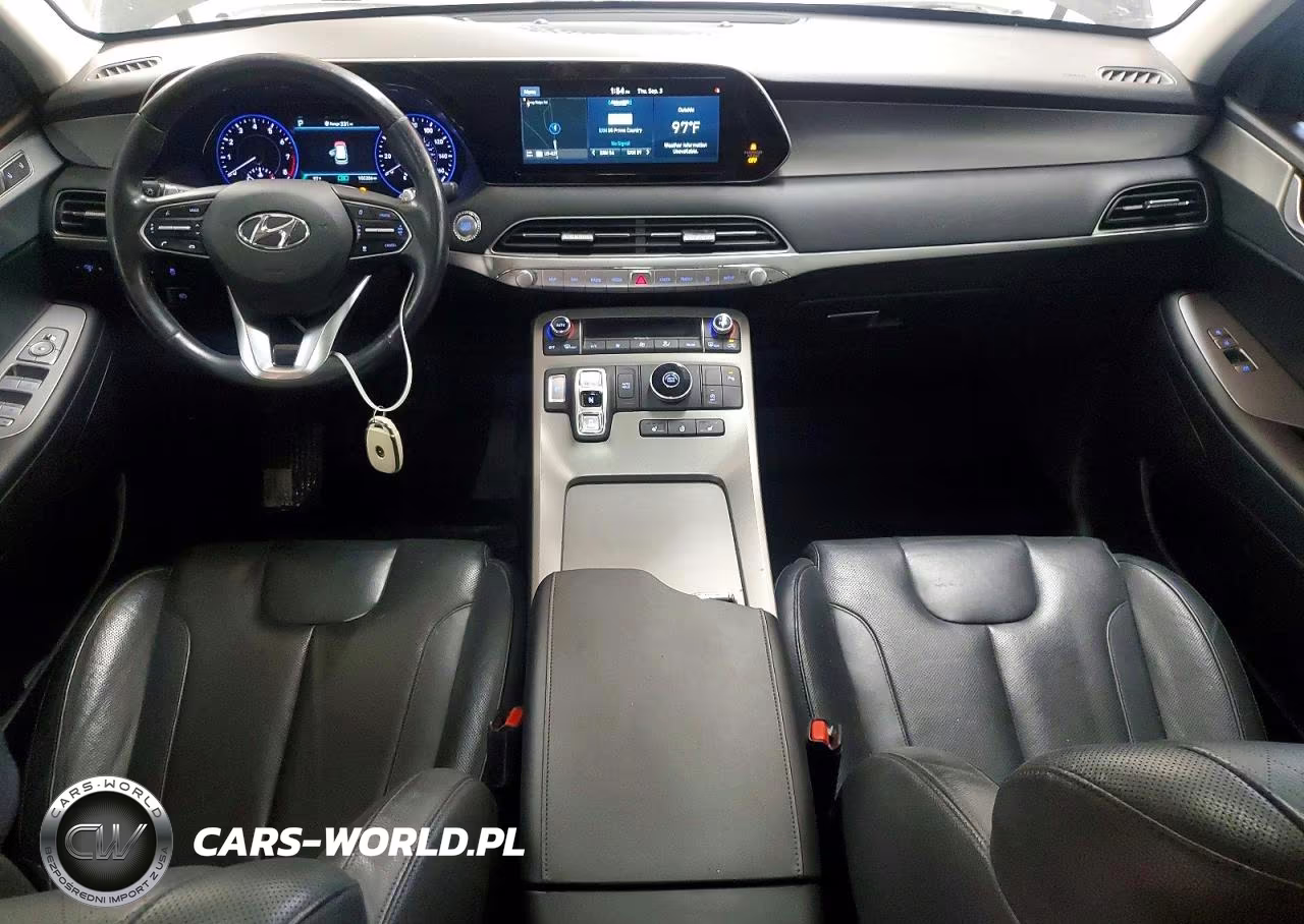 2021 Hyundai Palisade Sel VIN:KM8R44HE5MU257121 - 8