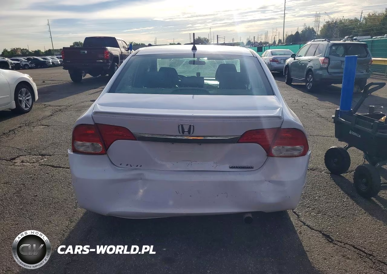2009 Honda Civic Hybrid VIN:JHMFA36209S013266 - 6