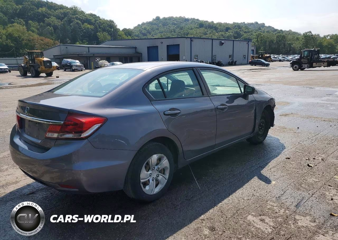 2015 Honda Civic Lx VIN:19XFB2F5XFE272140 - 3