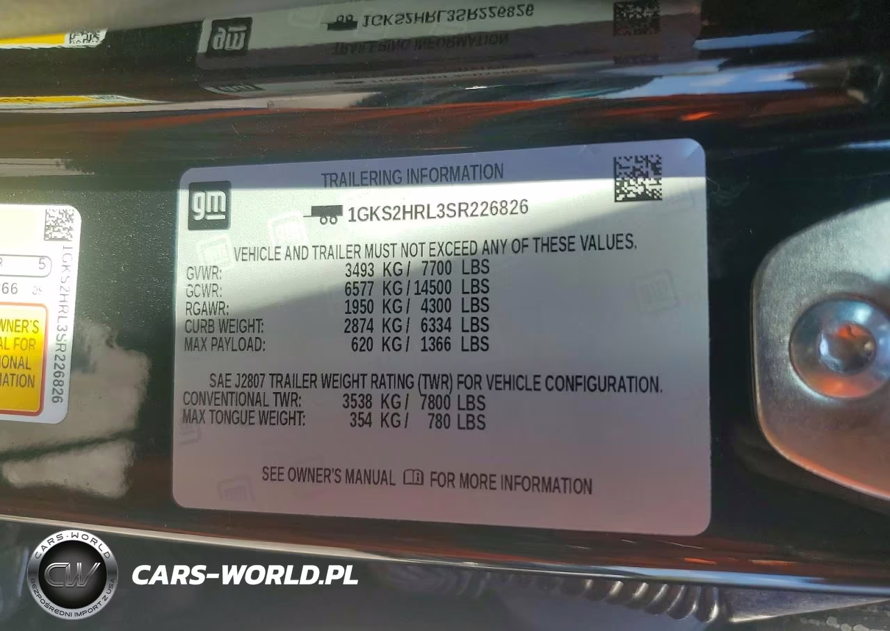 2025 GMC Yukon Xl At4 VIN:1GKS2HRL3SR226826 - 13