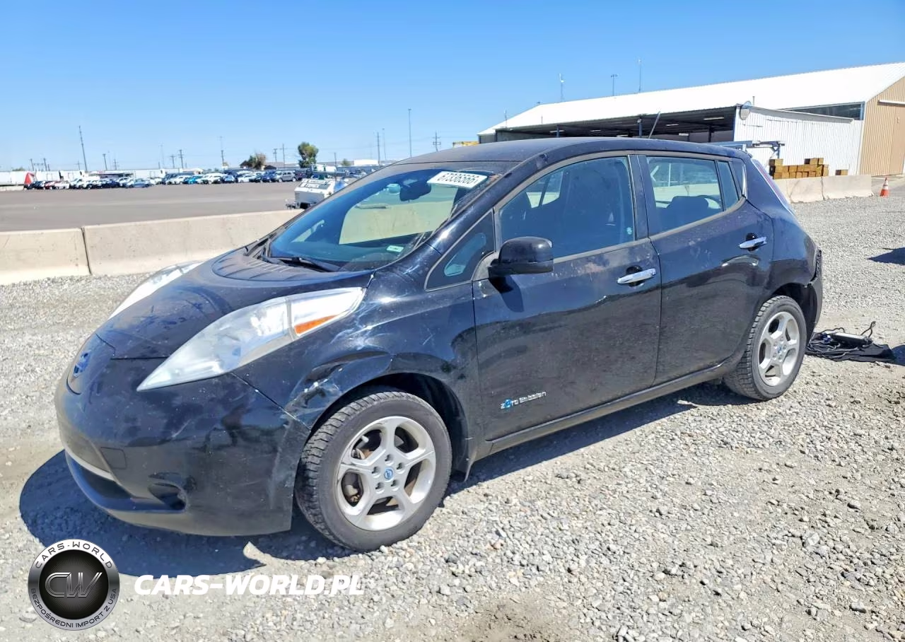 2013 Nissan Leaf Sv VIN:1N4AZ0CP3DC420753 - 1