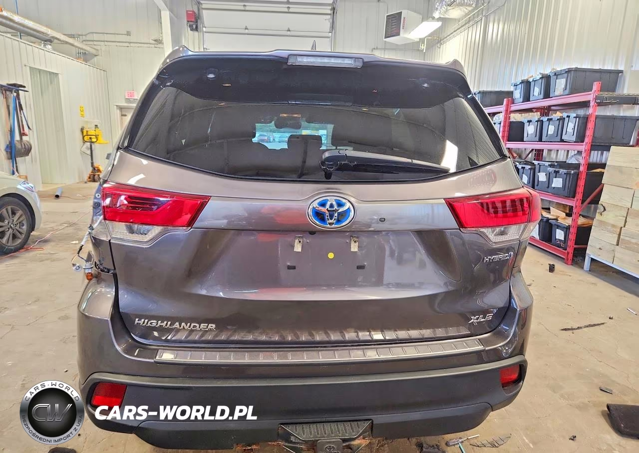 2019 Toyota Highlander Hybrid Xle VIN:5TDJGRFH4KS059456 - 6