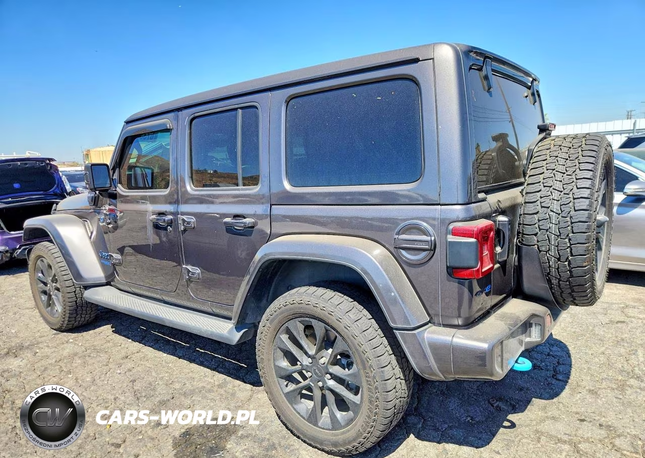 2021 Jeep Wrangler Unlimited Sahara 4Xe VIN:1C4JJXP66MW716926 - 2