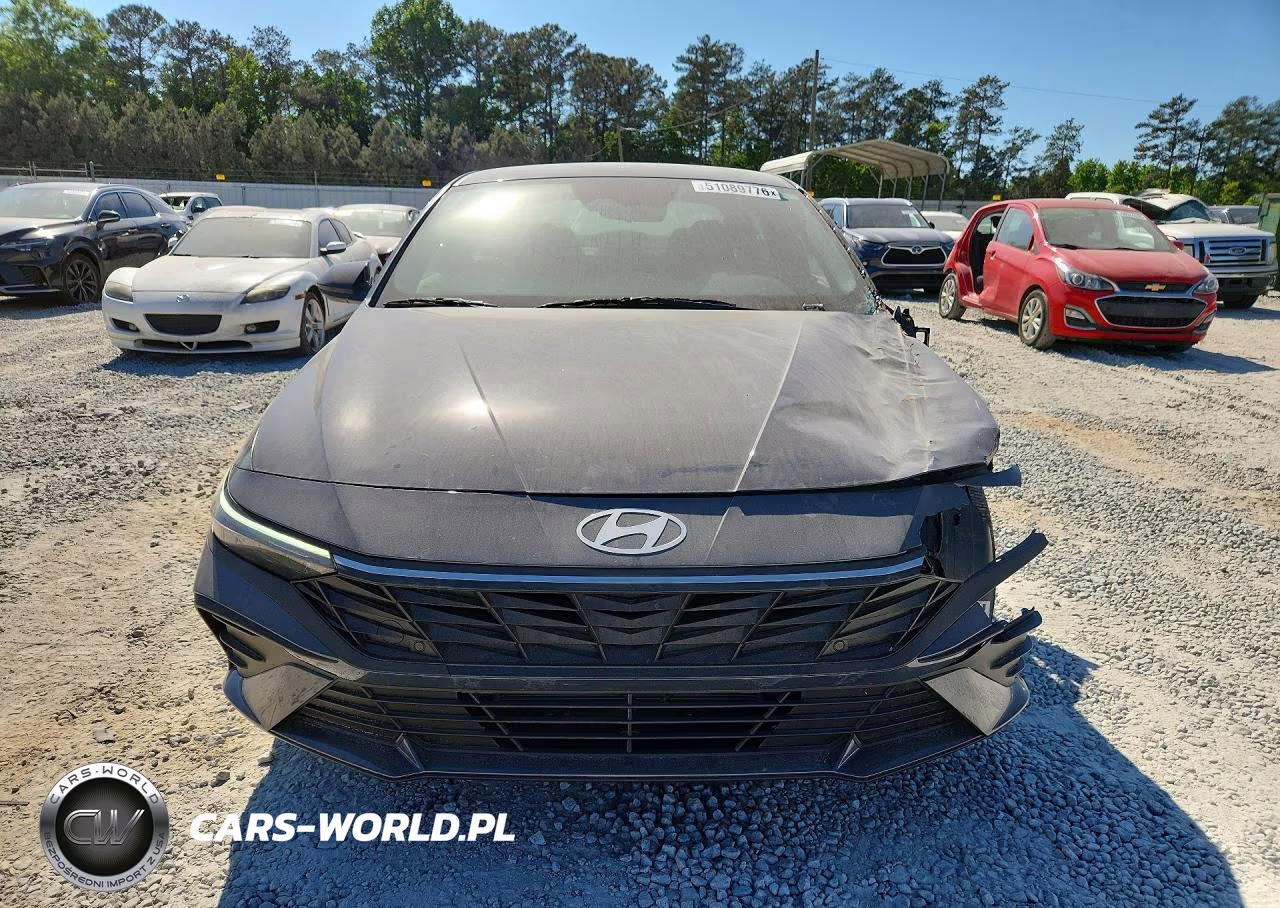 2025 Hyundai Elantra Hybrid Sel Sport VIN:KMHLM4DJ1SU146166 - 5