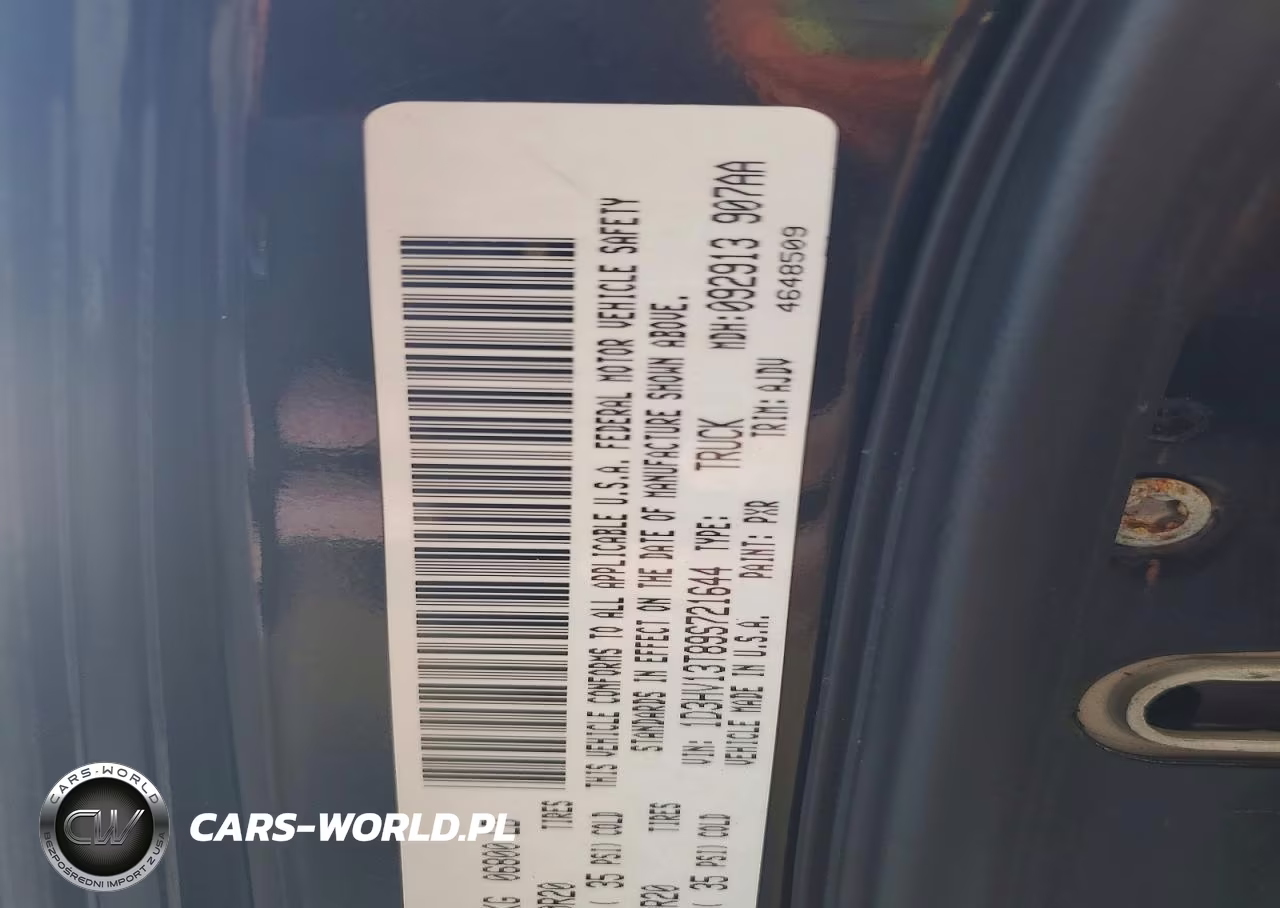 2009 Dodge Ram 1500 VIN:1D3HV13T89S721644 - 12