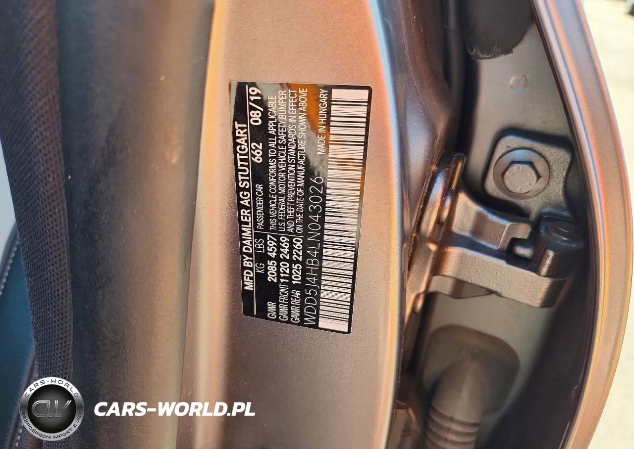 2020 Mercedes-Benz Cla 250 4Matic VIN:WDD5J4HB4LN043026 - 12