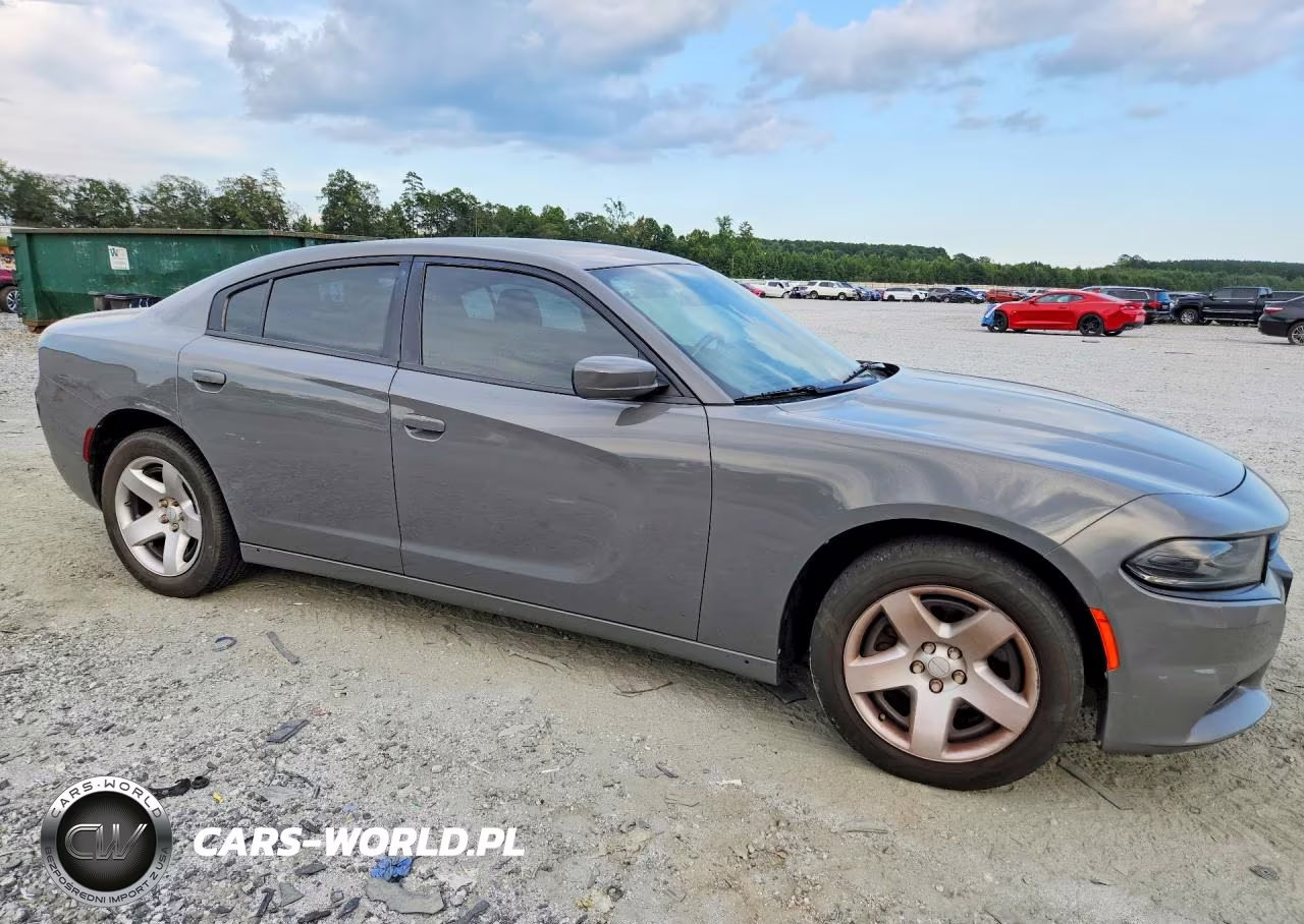 2019 Dodge Charger Police VIN:2C3CDXAGXKH638653 - 4