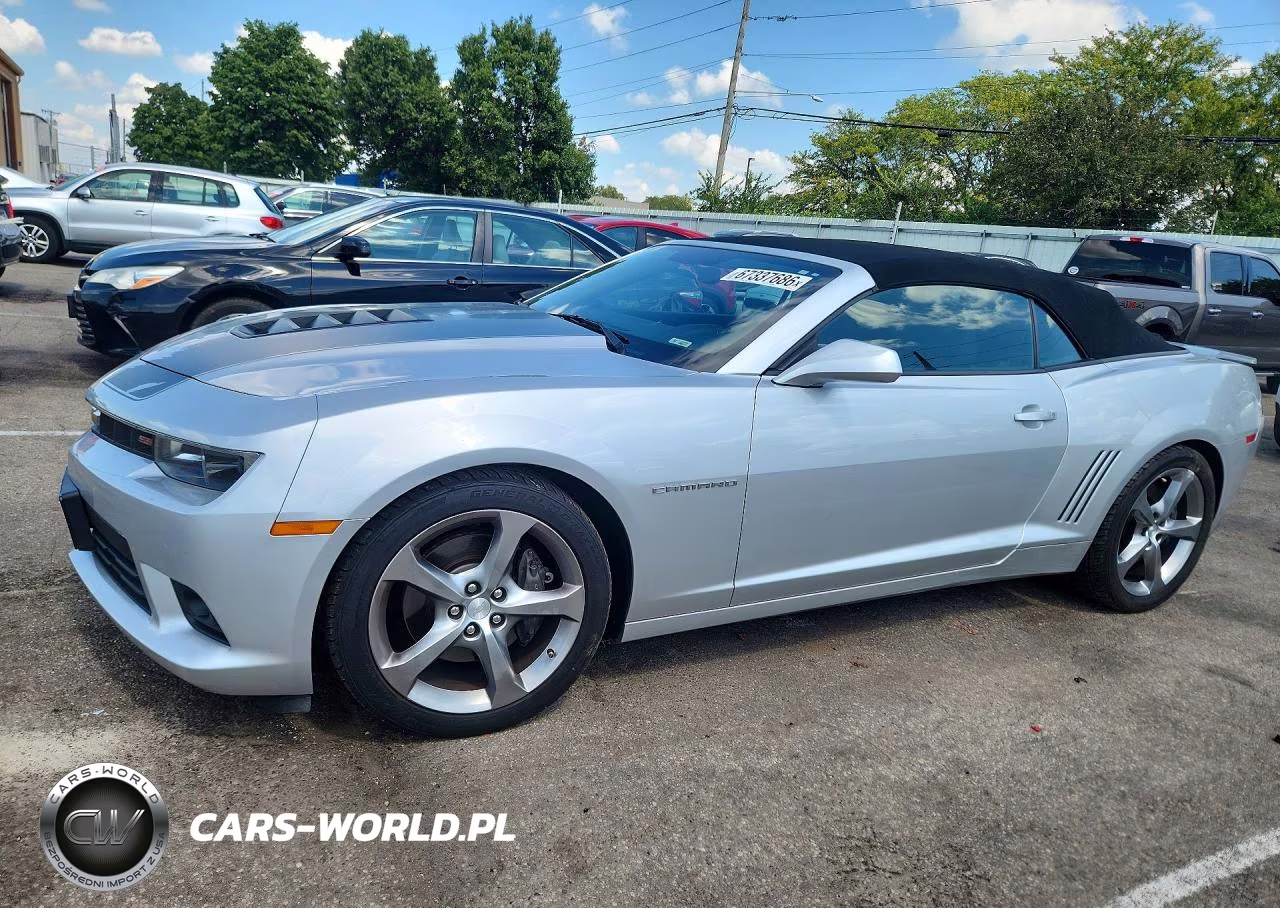 2014 Chevrolet Camaro Ss VIN:2G1FJ3DJ9E9188552 - 1
