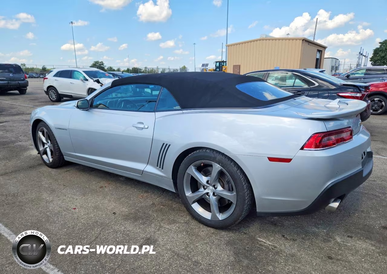 2014 Chevrolet Camaro Ss VIN:2G1FJ3DJ9E9188552 - 2