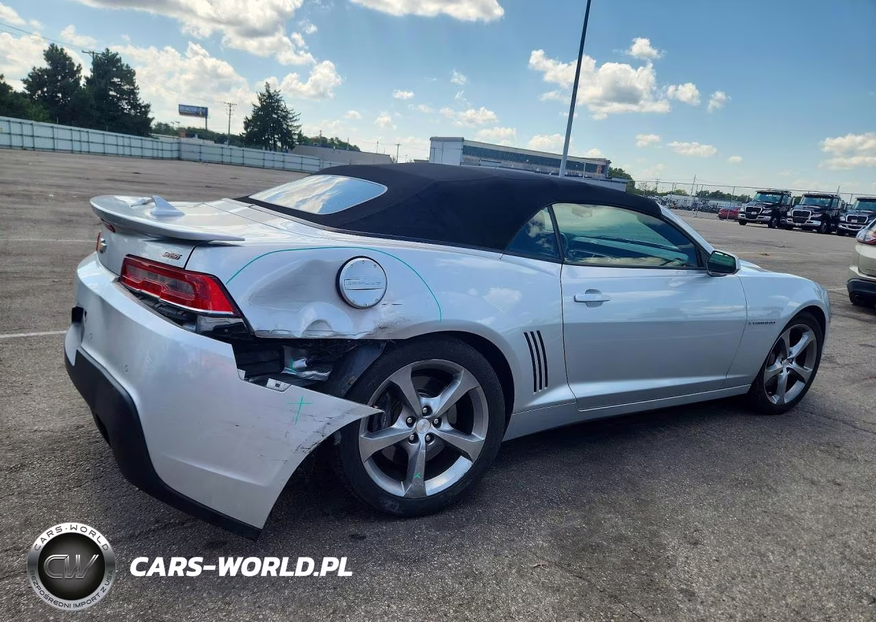 2014 Chevrolet Camaro Ss VIN:2G1FJ3DJ9E9188552 - 3