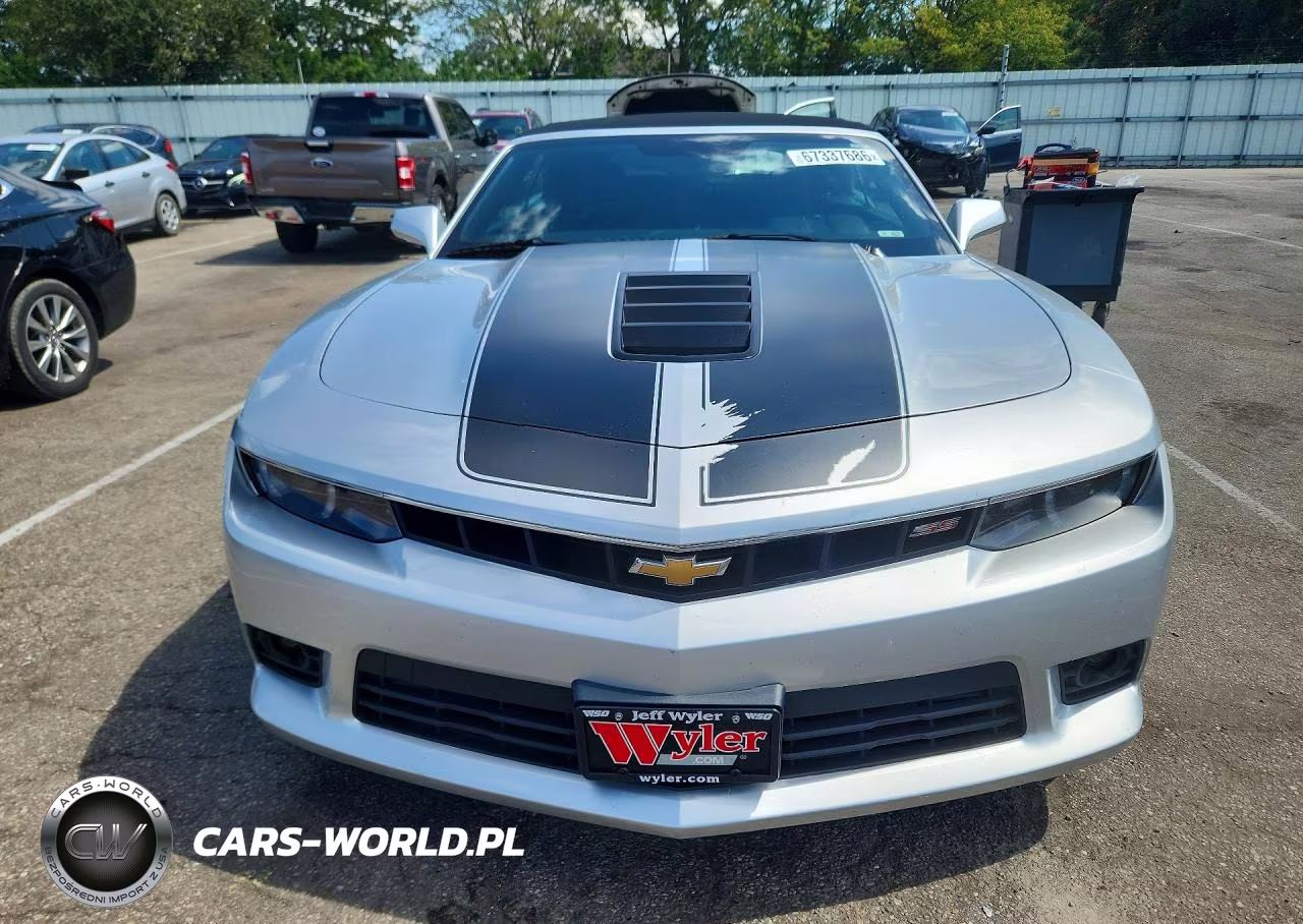 2014 Chevrolet Camaro Ss VIN:2G1FJ3DJ9E9188552 - 5