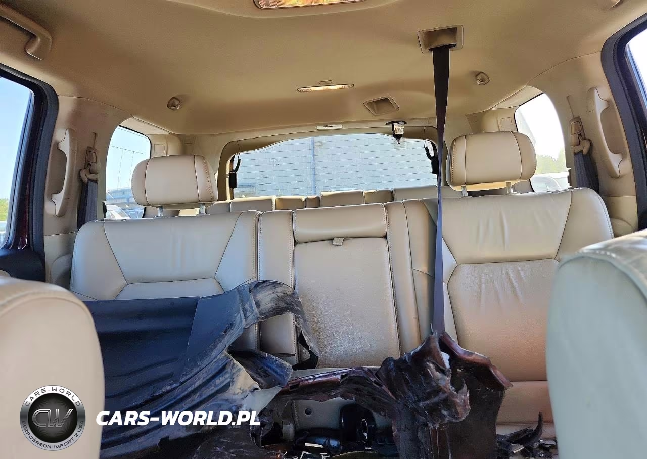 2011 Honda Pilot Exl VIN:5FNYF3H58BB029284 - 10
