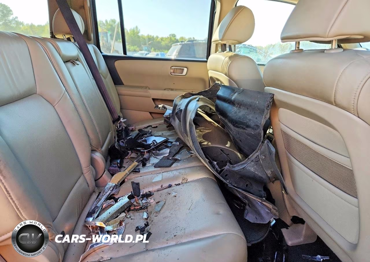 2011 Honda Pilot Exl VIN:5FNYF3H58BB029284 - 11