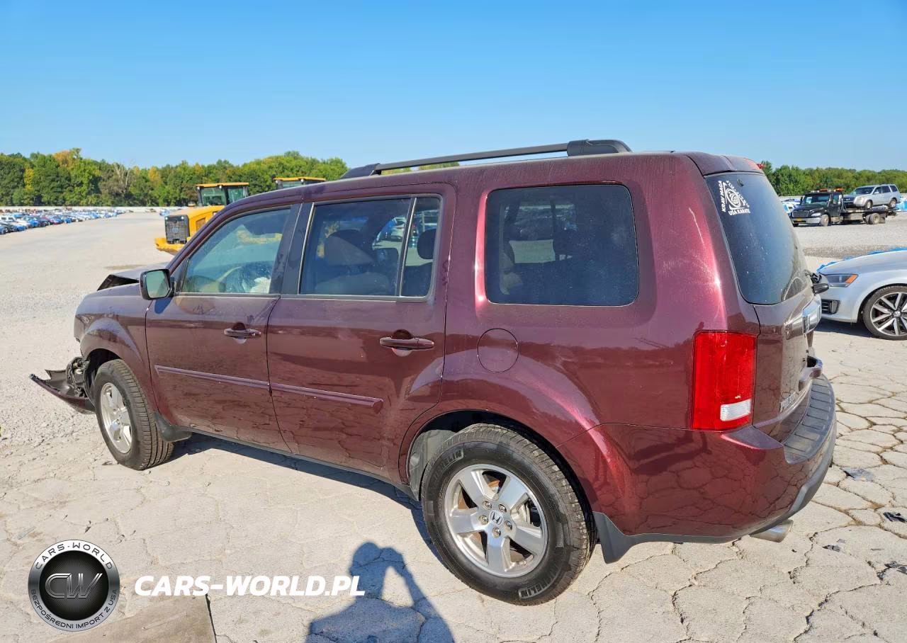 2011 Honda Pilot Exl VIN:5FNYF3H58BB029284 - 2