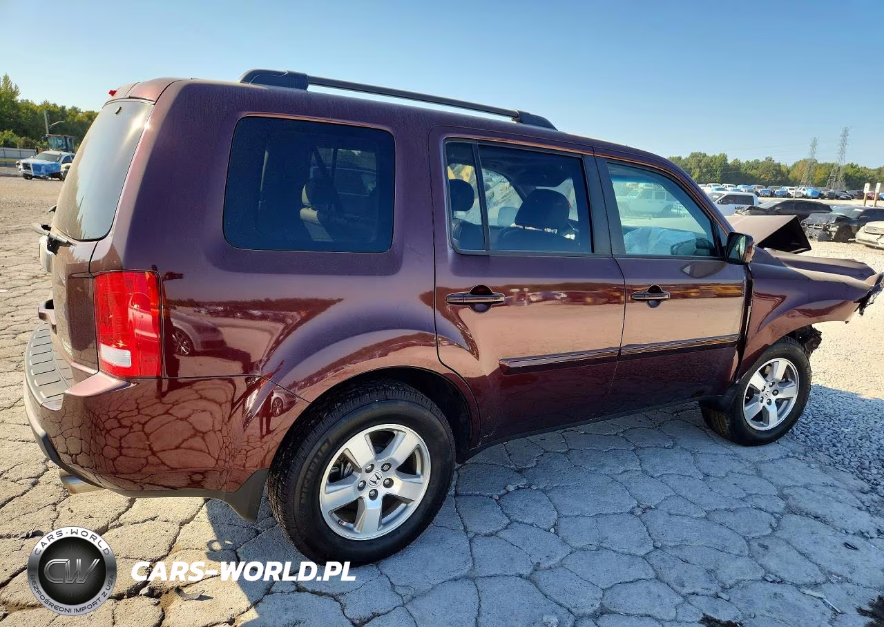 2011 Honda Pilot Exl VIN:5FNYF3H58BB029284 - 3