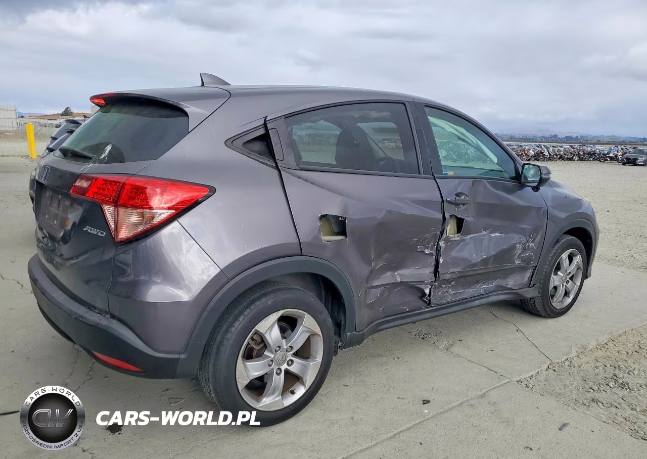 2016 Honda Hr-V Ex VIN:3CZRU6H55GM709605 - 3