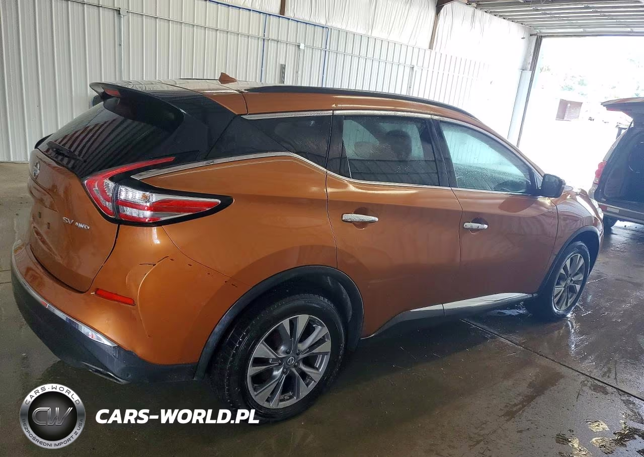 2016 Nissan Murano Sv VIN:5N1AZ2MH6GN118794 - 3