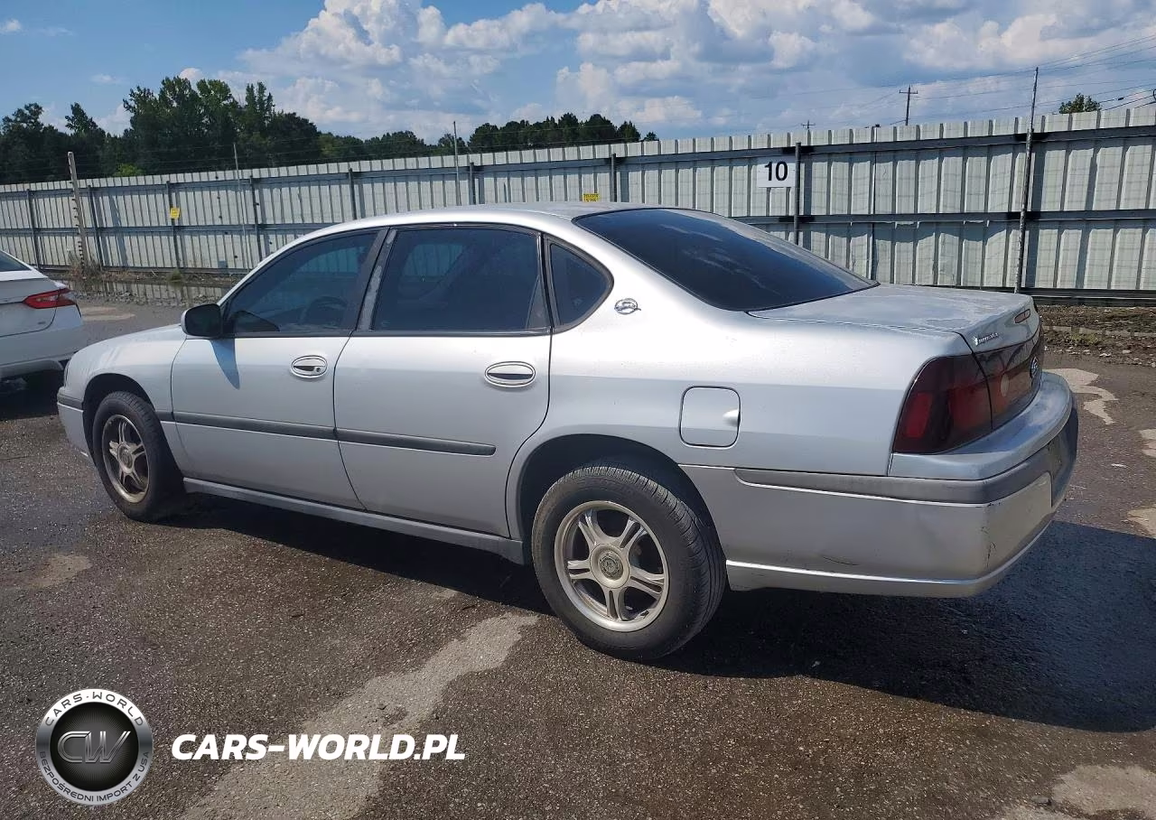 2002 Chevrolet Impala VIN:2G1WF52E129284402 - 2