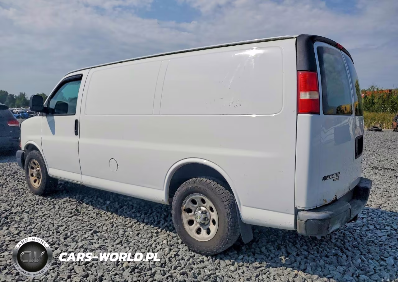 2013 Chevrolet Express G1500 VIN:1GCSGAFX4D1190531 - 2