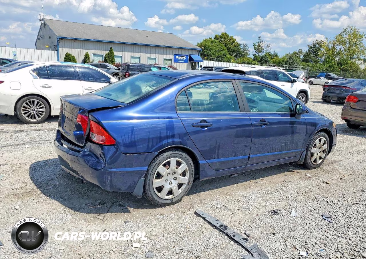 2008 Honda Civic Lx VIN:1HGFA16588L067019 - 3