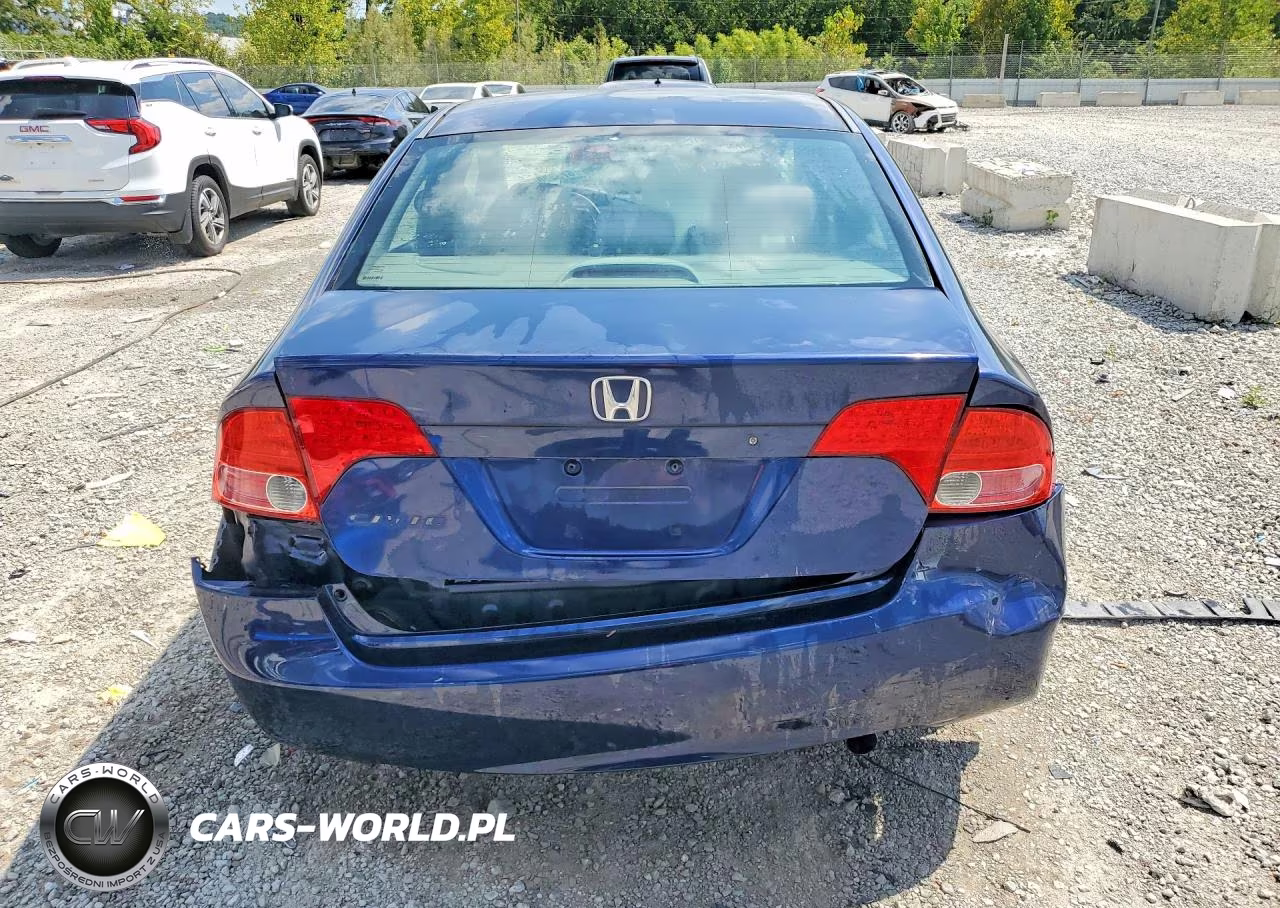 2008 Honda Civic Lx VIN:1HGFA16588L067019 - 6