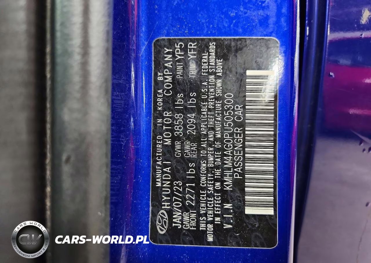 2023 Hyundai Elantra Sel VIN:KMHLM4AG0PU505300 - 13