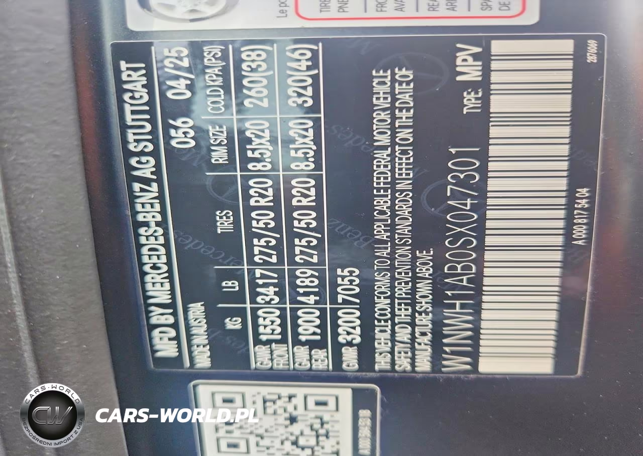 2025 Mercedes-Benz G 550 VIN:W1NWH1AB0SX047301 - 13