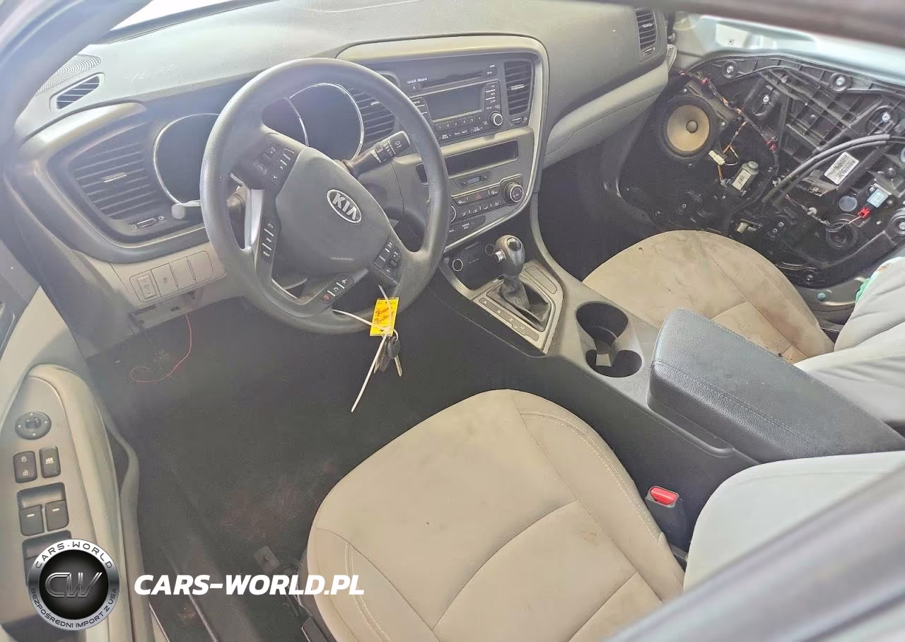 2013 Kia Optima Lx VIN:5XXGM4A77DG214137 - 8