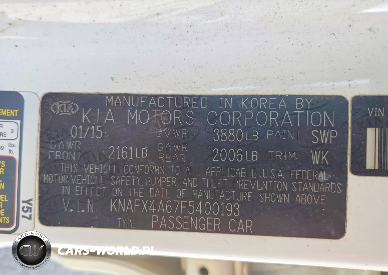 2015 Kia Forte Lx VIN:KNAFX4A67F5400193 - 12