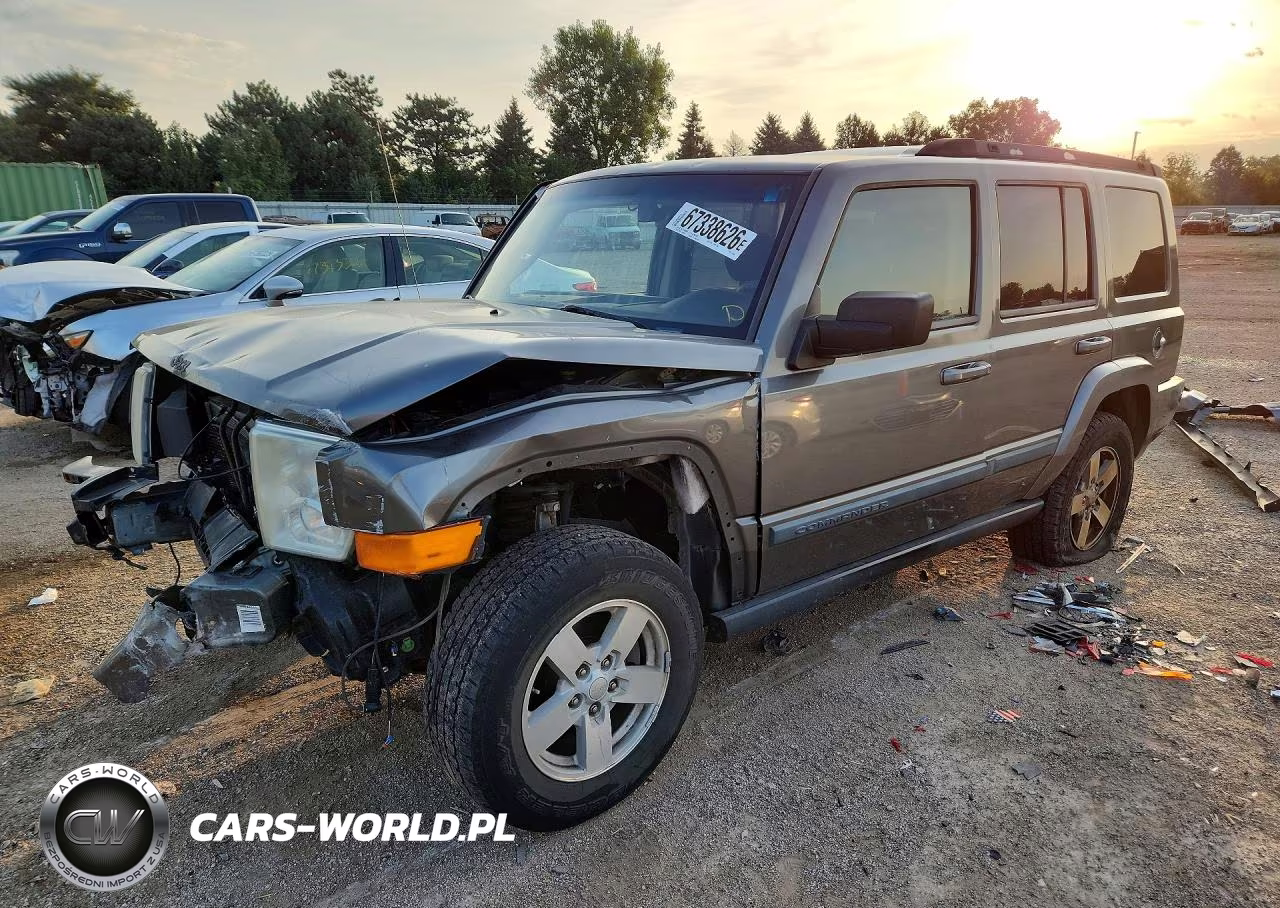 2008 Jeep Commander Sport VIN:1J8HG48K28C172366 - 1