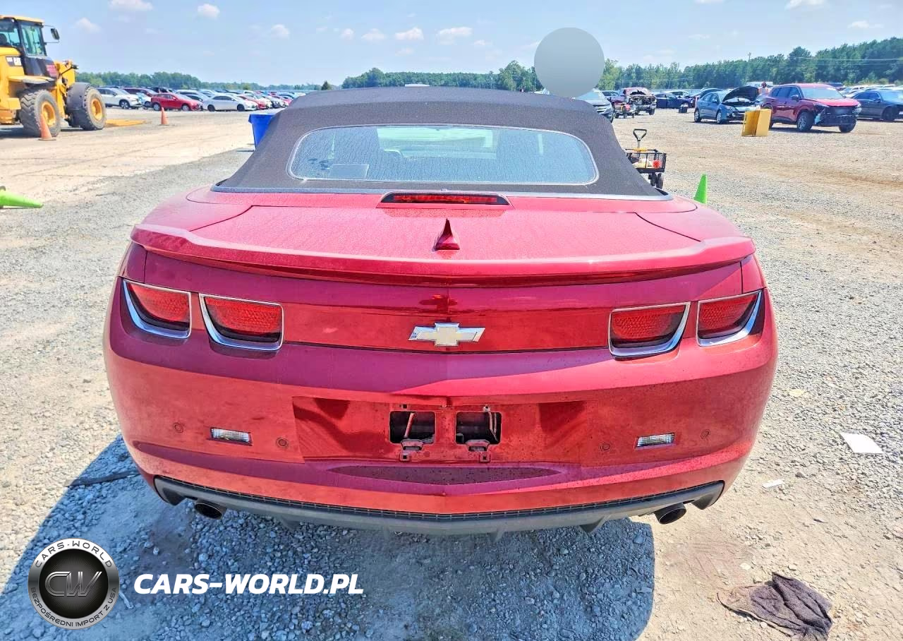2013 Chevrolet Camaro Lt VIN:2G1FB3D35D9238957 - 6