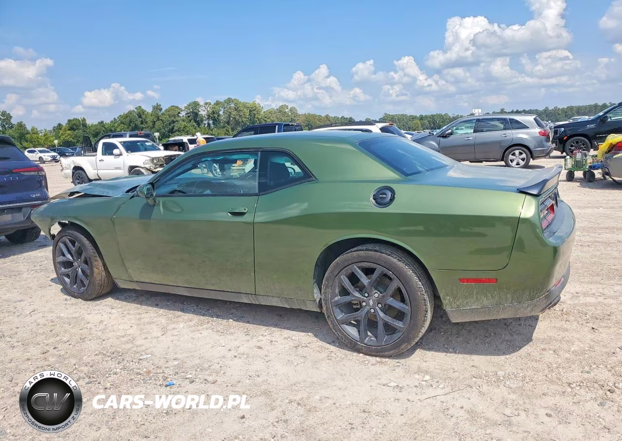 2022 Dodge Challenger Sxt VIN:2C3CDZAG5NH165440 - 2