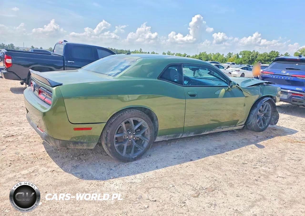 2022 Dodge Challenger Sxt VIN:2C3CDZAG5NH165440 - 3