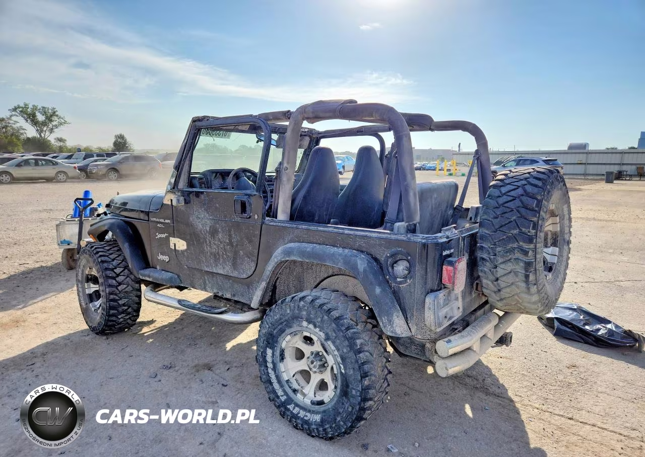 2000 Jeep Wrangler - Tj Sport VIN:1J4FA49SXYP780038 - 2