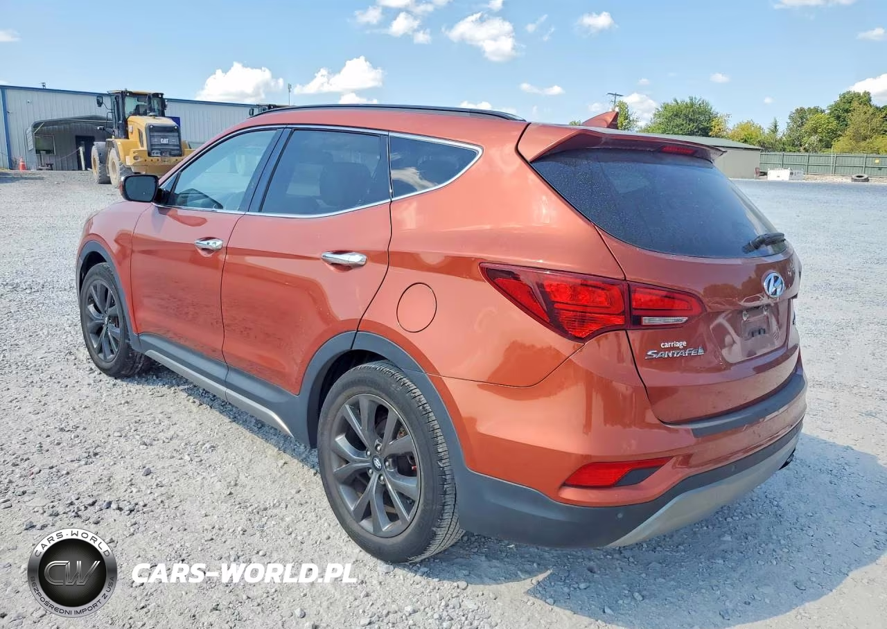 2017 Hyundai Santa Fe Sport 2.0T Ultimate VIN:5XYZW4LA5HG472587 - 2