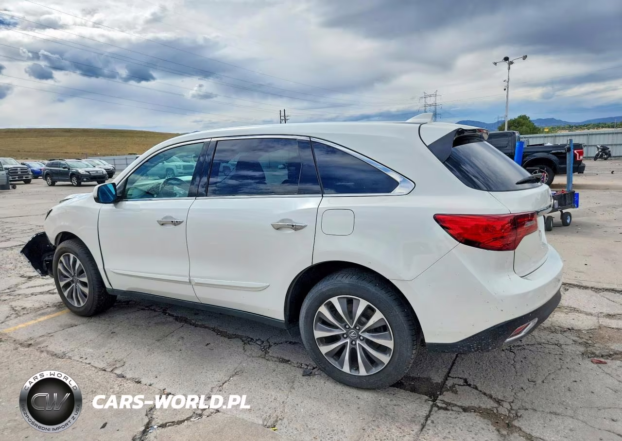 2016 Acura Mdx Technology VIN:5FRYD4H49GB058205 - 2