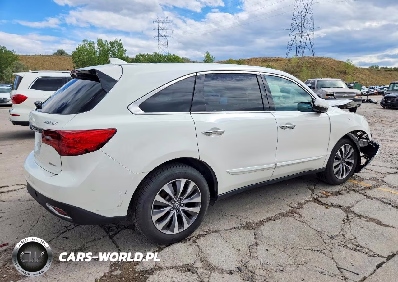2016 Acura Mdx Technology VIN:5FRYD4H49GB058205 - 3