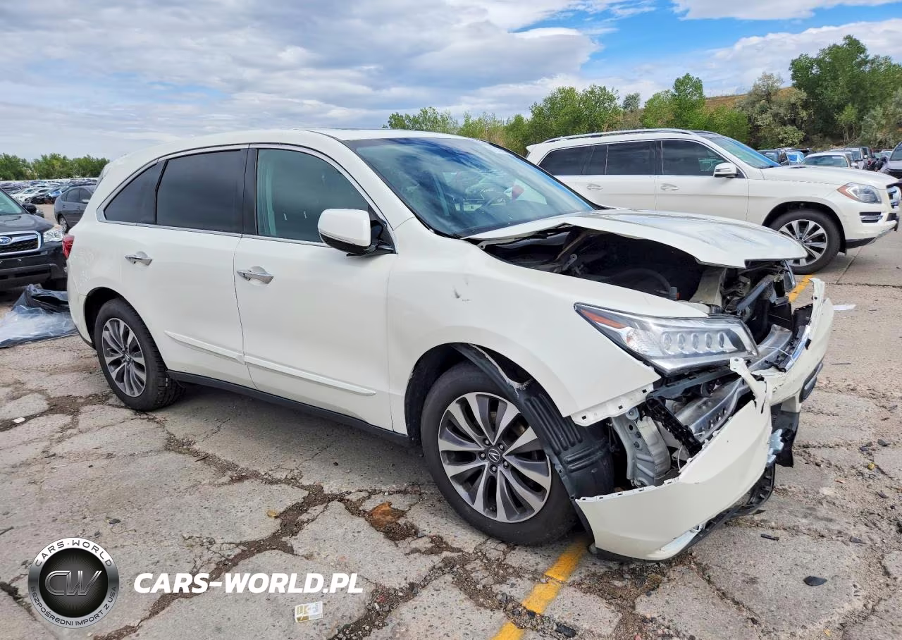 2016 Acura Mdx Technology VIN:5FRYD4H49GB058205 - 4