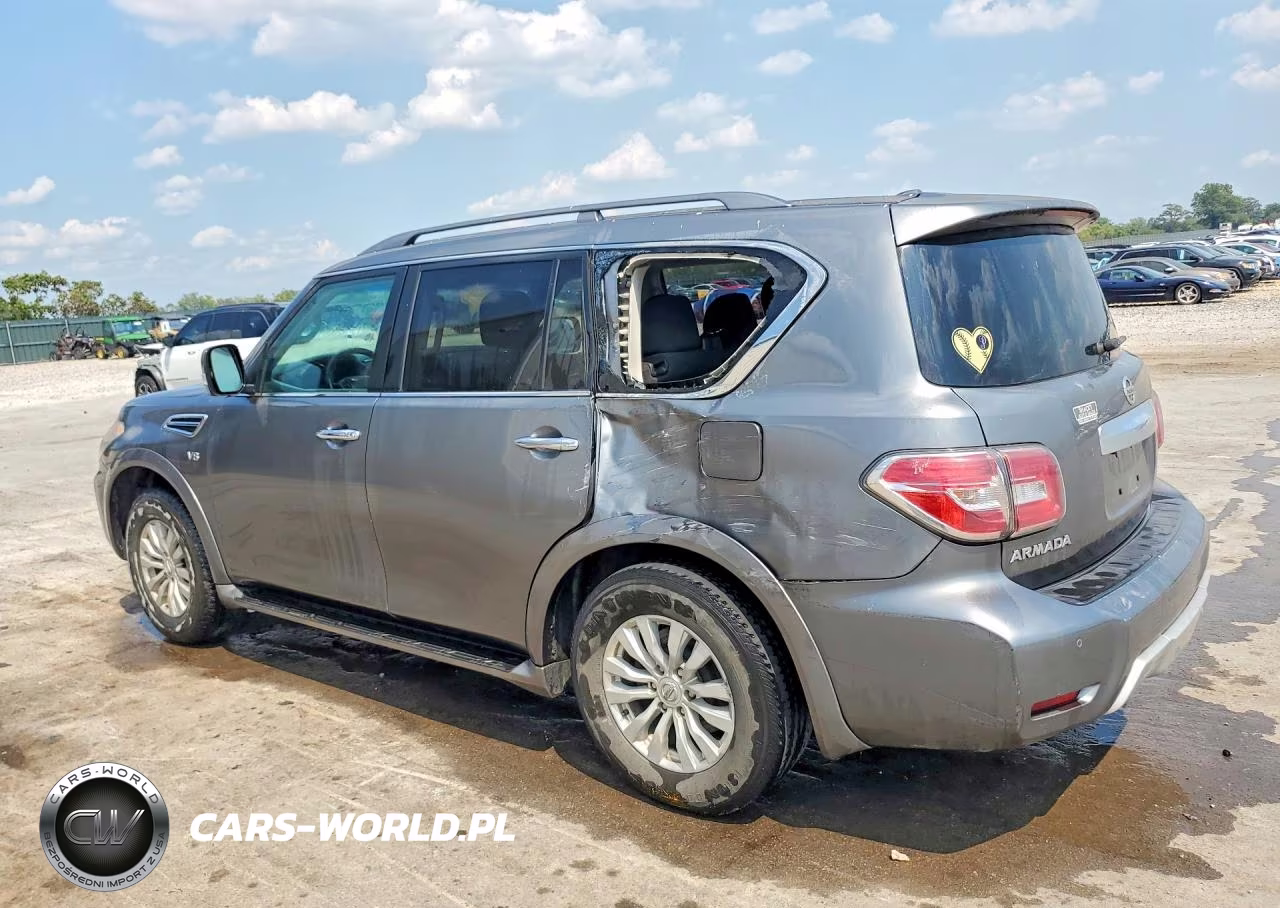 2017 Nissan Armada Sv VIN:JN8AY2ND2H9008259 - 2