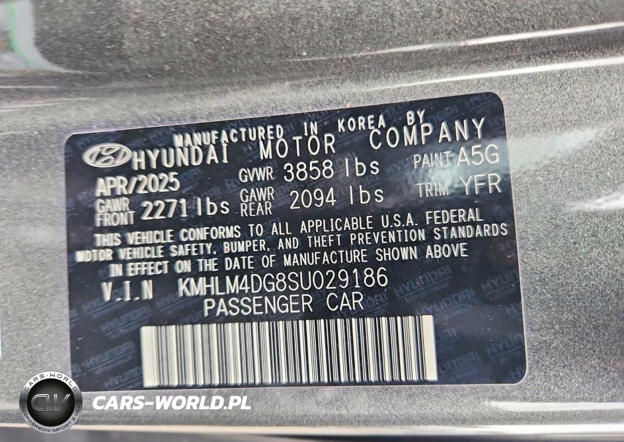 2025 Hyundai Elantra Sel Sport VIN:KMHLM4DG8SU029186 - 12