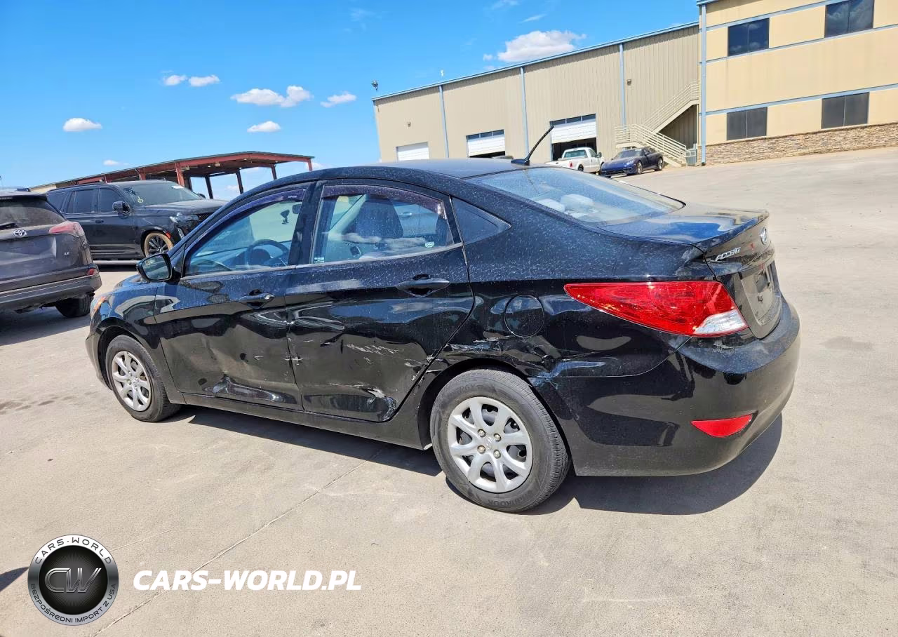 2012 Hyundai Accent Gls VIN:KMHCT4AE5CU073475 - 2