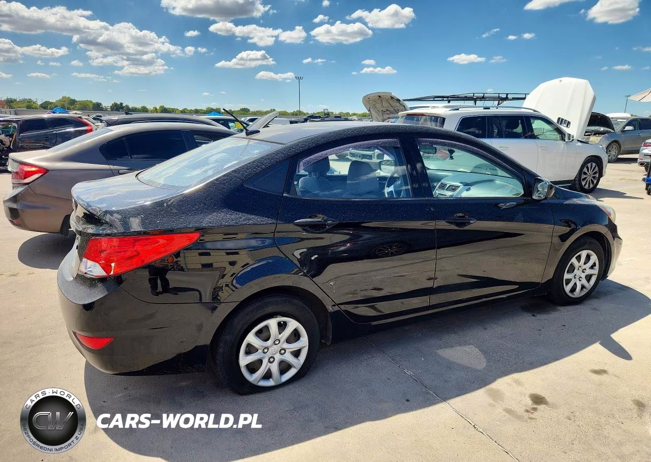 2012 Hyundai Accent Gls VIN:KMHCT4AE5CU073475 - 3