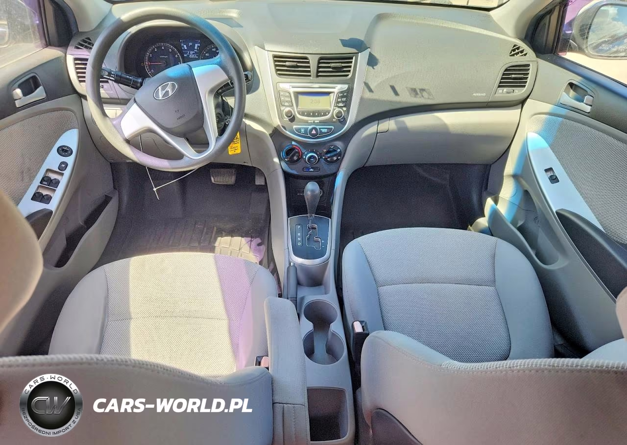 2012 Hyundai Accent Gls VIN:KMHCT4AE5CU073475 - 8