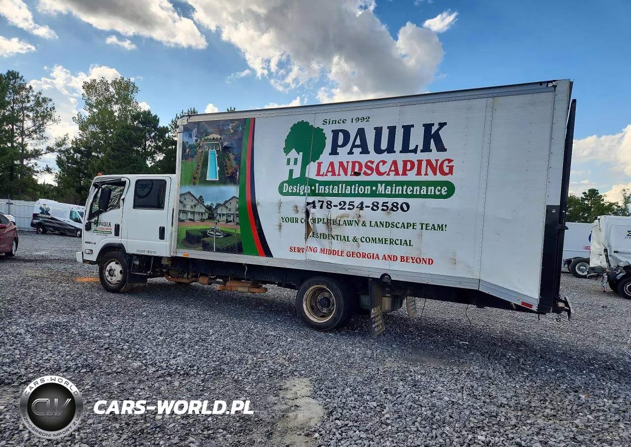 2022 Isuzu Nrr Box Truck VIN:54DE5J1LXNSR01180 - 2
