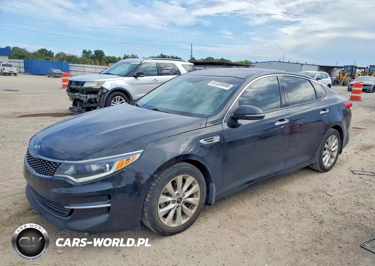 2018 Kia Optima Ex VIN:5XXGU4L34JG248672 - 1