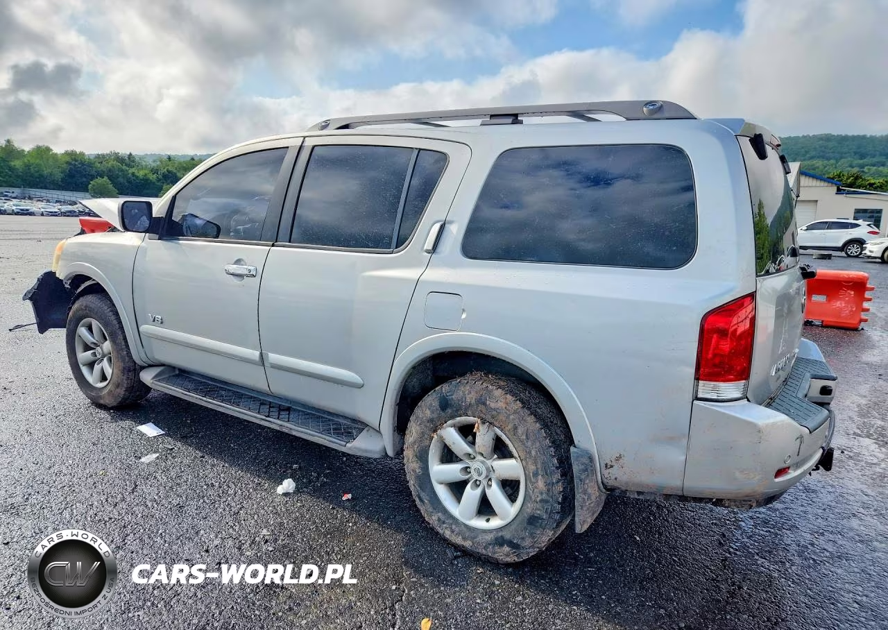 2008 Nissan Armada Se VIN:5N1AA08C68N614836 - 2